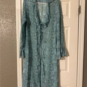 Sheer floral duster from Wild Fable brand at Target
